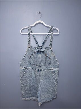 Mango | Jean Short Overalls